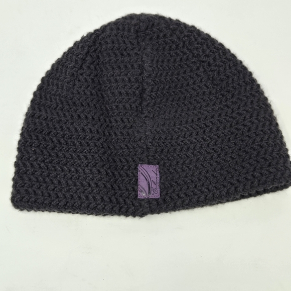 COLUMBIA LOT OF THREE BEANIE HATS WINTER TEAL BLUE PURPLE WOMEN OS - Picture 6 of 12